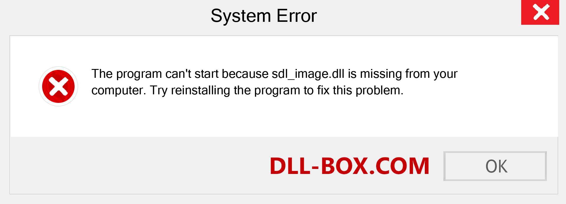  sdl_image.dll file is missing?. Download for Windows 7, 8, 10 - Fix  sdl_image dll Missing Error on Windows, photos, images